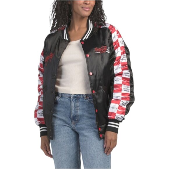 THE LAUNDRY ROOM Coca Cola Racing Stadium Jacket - Picture 1 of 4